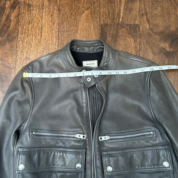 Zadig and Voltaire leather jacket. Size M. - Picture 11 of 14